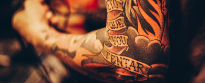 Traditioneller Tattoosleeve